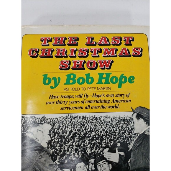 The Last Christmas Show by Bob Hope Hardcover 1974 Dust Jacket VTG Collectible - Picture 2 of 16